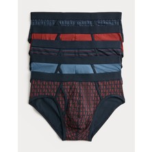 Marks & Spencer 5'li Desenli Brief Seti