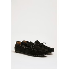 Faruk Balkanas Levinson V2 Model Hakiki Süet Deri Kauçuk Taban Loafer Ayakkabı