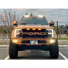Tuning Vadisi Ford Ranger T8 Tepe Üstü LED Işık Moonvisör Parlak Siyah