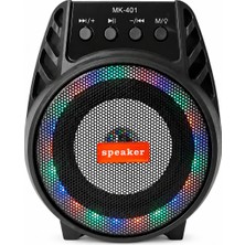 Al-tech Bilişim Taşınabilir Bluetooth Hoparlör Rgb Işıklı Tws Özellikli Kablosuz Speaker Fm Radyo USB Tf Kart Destekli