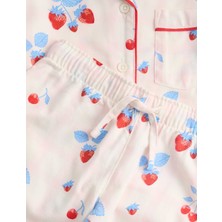 Marks & Spencer Meyve Desenli Pijama Takımı
