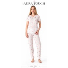 Misslale Esans Aura Touch Misslale Beyeaz Pijama Takımı