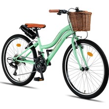 Trendbisiklet Retro Classic 26 Jant 21 Vites - Vintage Bisiklet Mint Yeşili