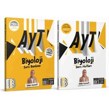 Benim Hocam Yayınları Ayt Biyoloji Soru Bankası ve Ders Notları Seti Tamamı Video Çözümlü Dilek Kuvvet 2 Kitap
