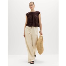 Marks & Spencer Keten Karışımlı Pantolon