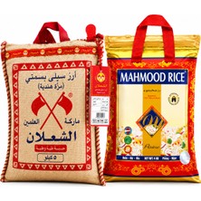Mahmood Rice 1121 Basmati Pirinç 4 kg + 1121 Şalan Basmati Pirinç 5 kg
