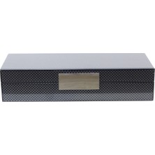 Addison Ross 4x9 Box Carbon Fibre Silver
