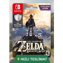 The Legend Of Zelda: Breath Of The Wild - Nintendo Switch Dijital Oyun Kodu (E-Pin) -Abd Bölgesi