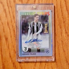 Panini Topps Juventus Kenan Yıldız Imzalı Oyun Kartı