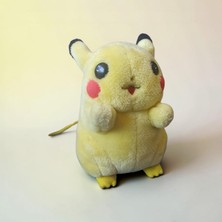 Hureggo Vintage Nadir 90LAR Hasbro Pokémon Şişman Pikachu Figür Peluş Koleksiyonluk & 18 cm