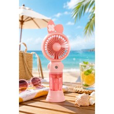 Glr K03 Taşınabilir Sulu El Fanı, Mini Buharlı Vantilatör, Type-C Şarjlı Seyahat Fanı