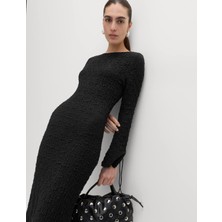 Marks & Spencer Pamuk Karışımlı Midi Elbise
