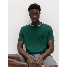 Marks & Spencer Pamuk Karışımlı Oversize Pijama Üstü