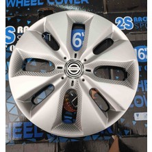 Yk 15 Inç Nissan Micra / Almera / Primera / Note Uyumlu Jant Kapağı 4'lü Takım Amblem Hediyeli
