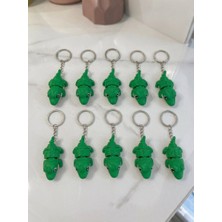 Yk 3D Store 10 Adet Timsah Anahtarlık