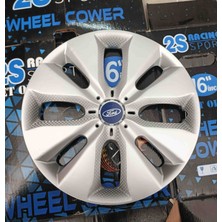 Yk 15 Inç Ford Focus / Fiesta / Tourneo Uyumlu Jant Kapağı 4'lü Takım Amblem Hediyeli