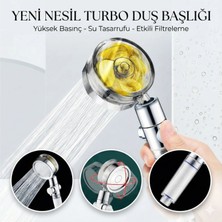 MiraLive Duş Başlığı Turbo Pervaneli Serinletici Tasarım
