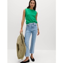 Marks & Spencer Pamuklu Kick Flare Pantolon