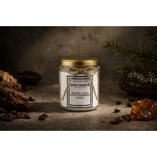 Köz Series 210 ml Kahve Çekirdeği, Sedir & Amber Soya Mum