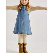 Marks & Spencer Saf Pamuklu Denim Elbise