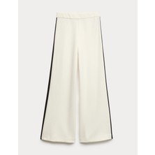 Marks & Spencer Wide Leg Yan Şerit Detaylı Pantolon