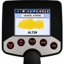 Asya Dedektör Jeo Finder A-Z Plus 2d Altın Arama Dedektörü