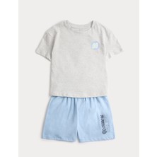 Marks & Spencer Desenli Pijama Takımı