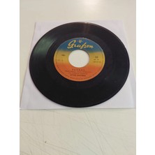 Plakperest Sevim Tanürek – Sandal / Çerkez Kızı - Türkiye Dönem Basım 45’lik Plak /kapaksız-Dönem Plak