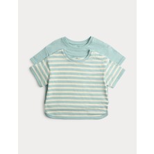 Marks & Spencer 2'li Pamuklu T-Shirt