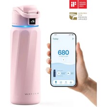 Waterh Boost Akıllı Termos - Hidrasyon Takibi Yapan, Yalıtımlı 946 ml / 32 oz Akıllı Şişe