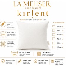 La Mehser 2'li Ultra Dolgun %100 Boncuk Silikon Kırlent Içi
