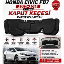 EP Garaj Otomotiv 🚗 Honda Cıvıc Fb7 2012-2016 Model Uyumlu Kaput Keçesi Kaput Izalatörü