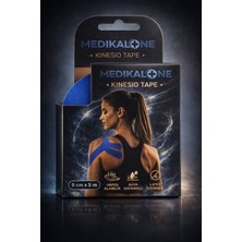 Medikalone Kinezyo Bant (Kinesio Tape) Ağrı Bandı 5x5 Profesyonel Kas Destek Bandı