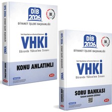 Data Yayınları 2026 Dib Diyanet Işleri Başkanlığı Vhki Görevde Yükselme Sınavına Hazırlık Seti Konu ve Soru