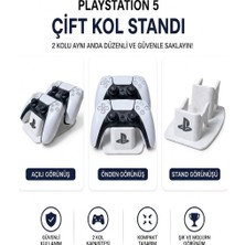 LunaLab3D 2'li Masaüstü Oyun Konsol Kol Standı – Masaüstü Kol Organizer, Oyun Kolu Sergileme ve Saklama Standı