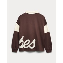 Marks & Spencer Pamuklu Rugby Sweatshirt