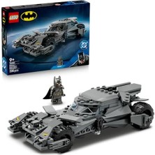 Vuralsin38 Dc ve Superman Batmobile 76331-9 Yaş ve Üzeri Erkek ve Kız Çocuklar Için Kumaş Pelerinli, Zırhlı Hatıra Minifigürü Içeren Yaratıcı Oyuncak Yapım Seti, Hediye Fikri (220 Parça)