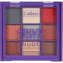 Vuralsin38 Callista Multi Eyeshadow Göz Farı Paleti 102 Nude Inspiration