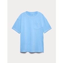Marks & Spencer Saf Pamuklu Pijama Üstü