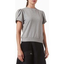 3.1 Phillip Lim Tulip French Terry Crop Kadın Sweatshirt