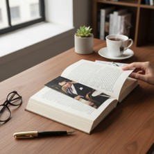 Hedea Atatürk 4\'lü Kitap Ayracı Kalın Geniş Kesim 350 gr Hediyelik No:3