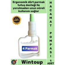 Wintoup #hacamat Profesyonel Manuel Vakumlu Kupa Terapi Ekipmanı Sağlam Hijyenik 4 Parmak Hacamat Pompası