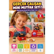 Giochi Preziosi Mini Brands Really Works Magic Cook Mutfak Tavası Çalışan Mini Ocak Seti Sürpriz Oyuncak Seri 1