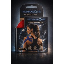 Medikalone Kinezyo Bant (Kinesio Tape) Ağrı Bandı 5x5 Profesyonel Kas Destek Bandı