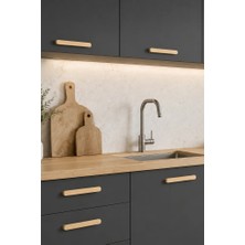 Wholewood Ahşap Dolap Kulpu Elegans 96 Mm Ahşap Rengi