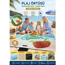 Okavango Plaj Çantası,Plaj Havlusu, Plaj Battaniyesi, Kamp Malzemeleri, Piknik Örtüsü, Plaj Seti, Yer ve Plaj Minderi 150CM-200CM