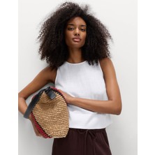 Marks & Spencer Keten Karışımlı Bluz