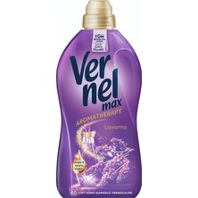 Vuralsin38 Vernel Max Taze Lavanta Kokulu 60 Yıkama Konsantre Çamaşır Yumuşatıcısı (1 x 1440 Ml)