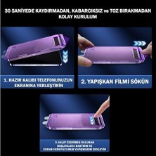 Vuralsin38 15 Pro Hayalet Cam Ekran Koruyucu Tam Kaplayan Otomatik Hizalamalı Cam