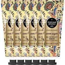Vuralsin38 Pj El ve Vücut Kremi Warm Sugar 50 ml Tüp x 6
